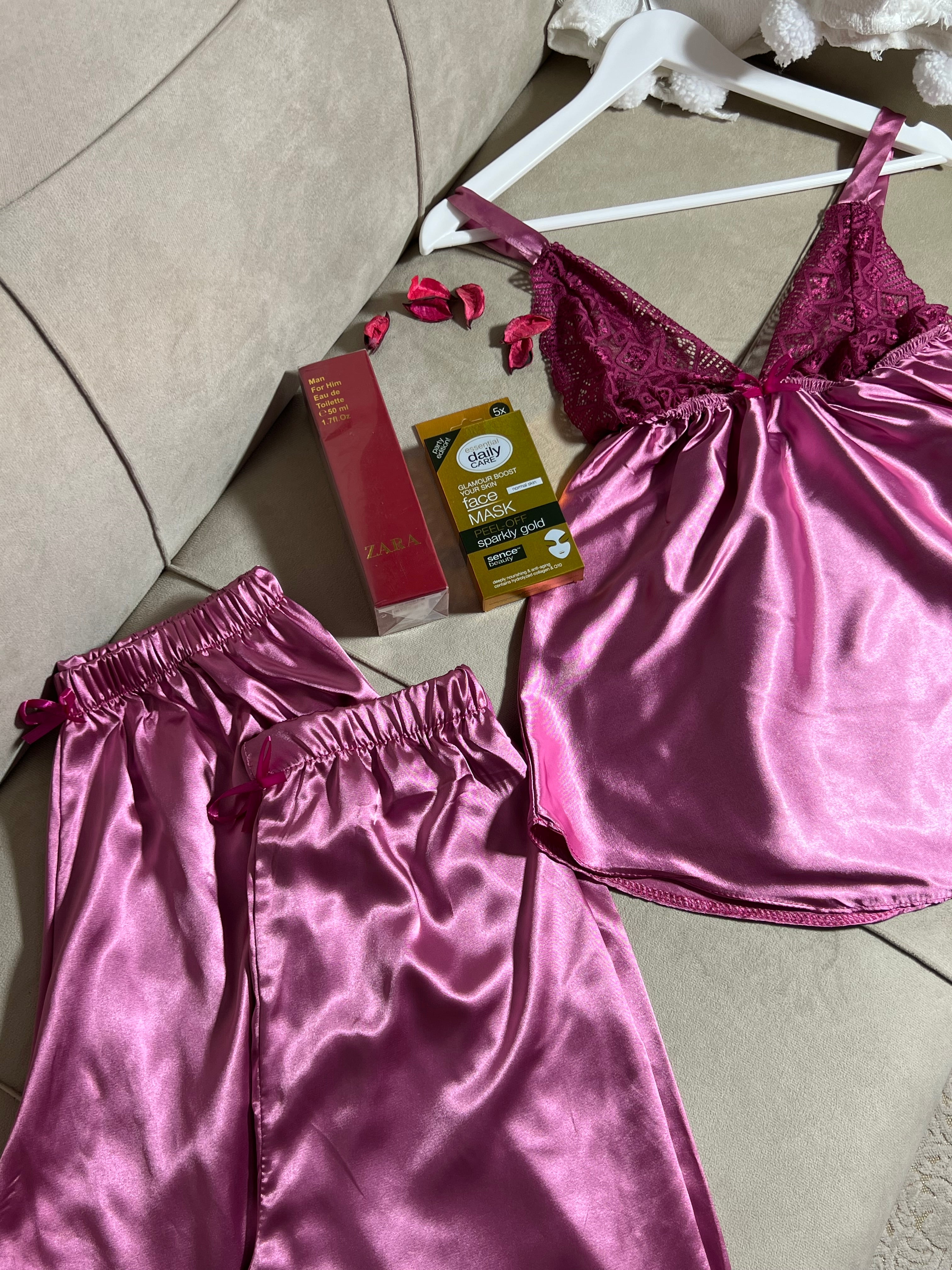 Pyjama satin