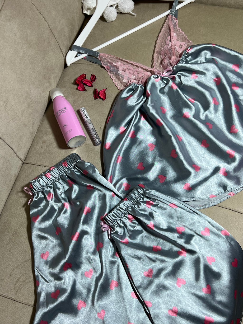 Pyjama satin