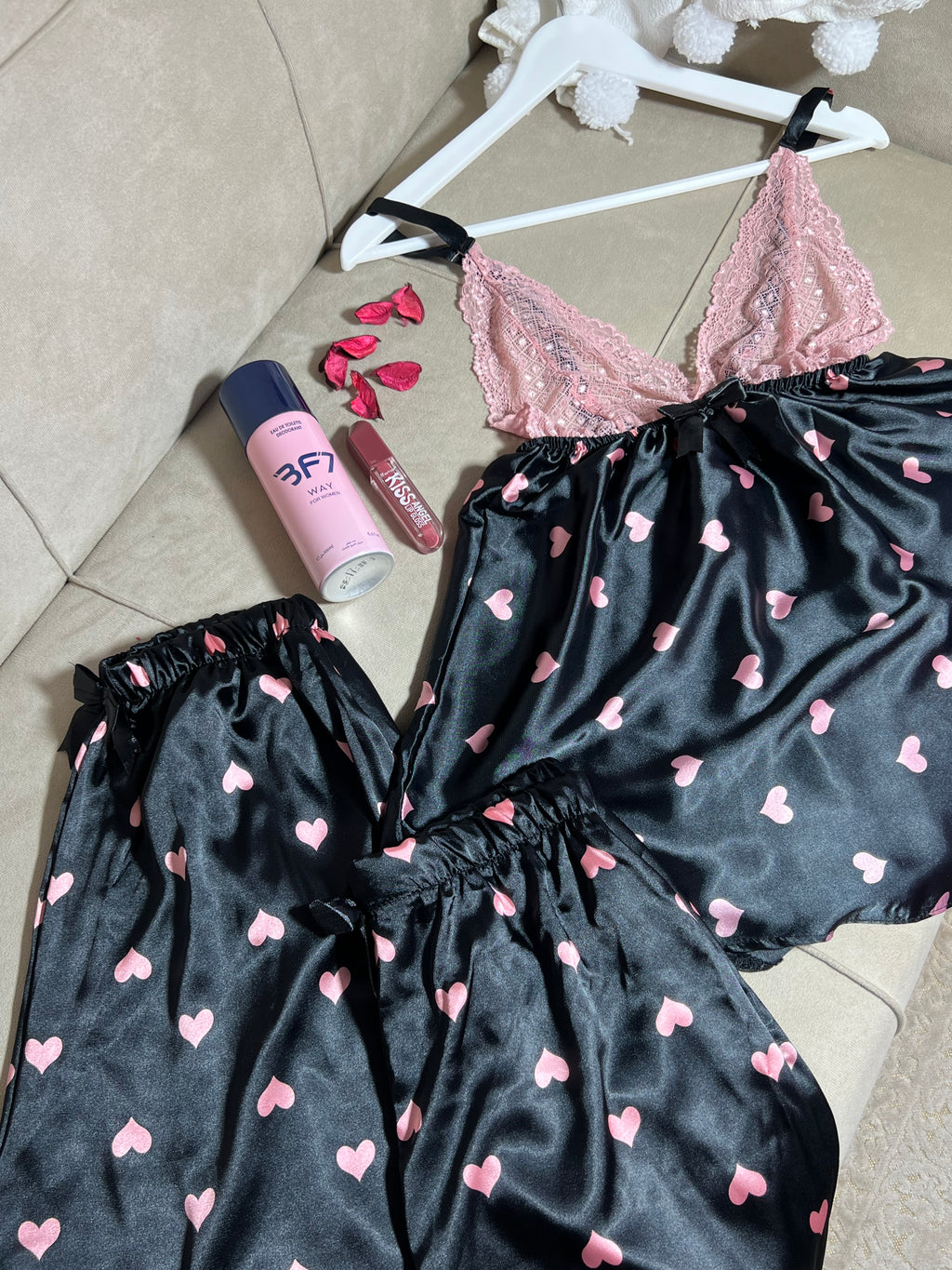 Pyjama satin