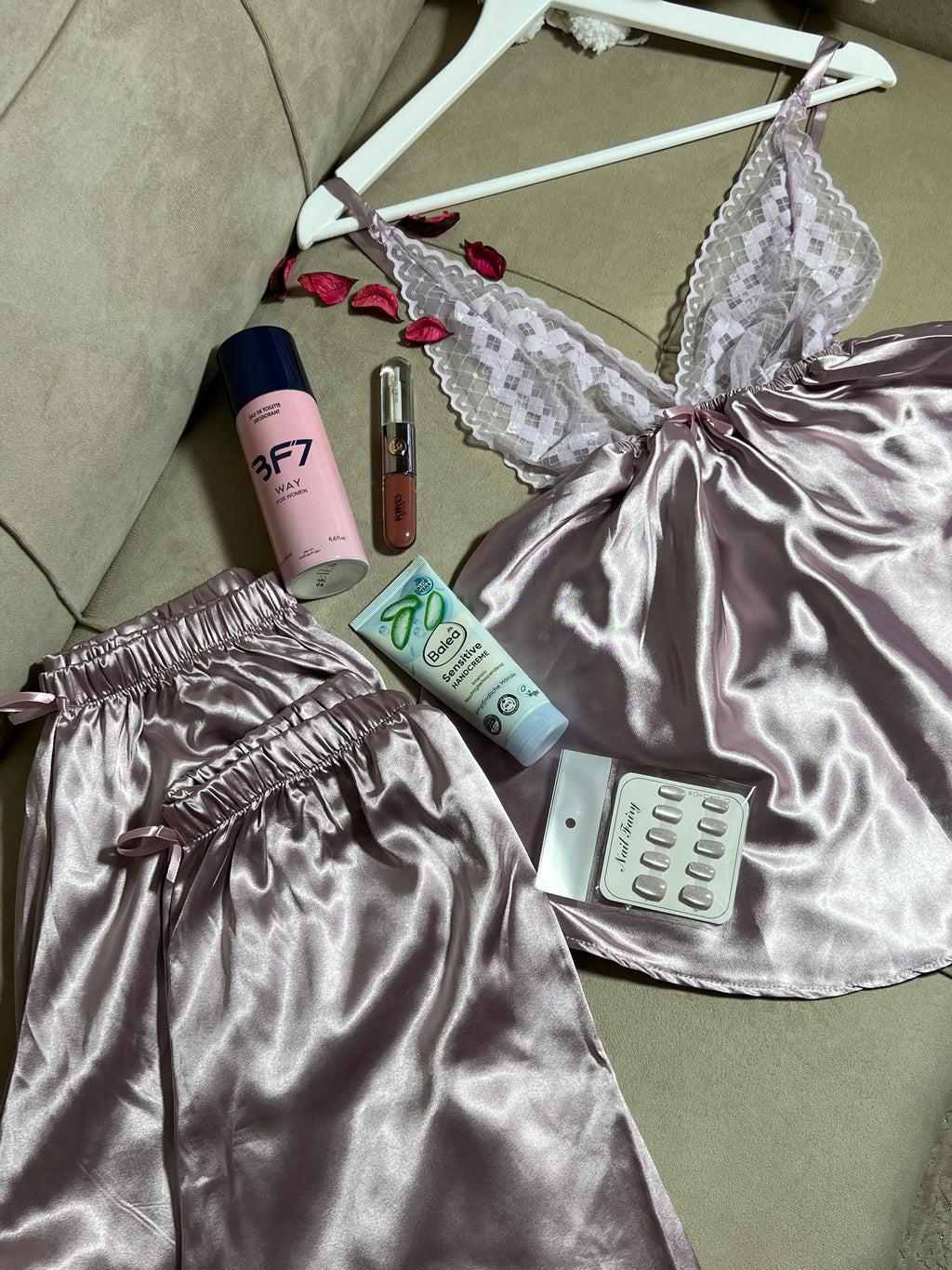 Pyjama satin