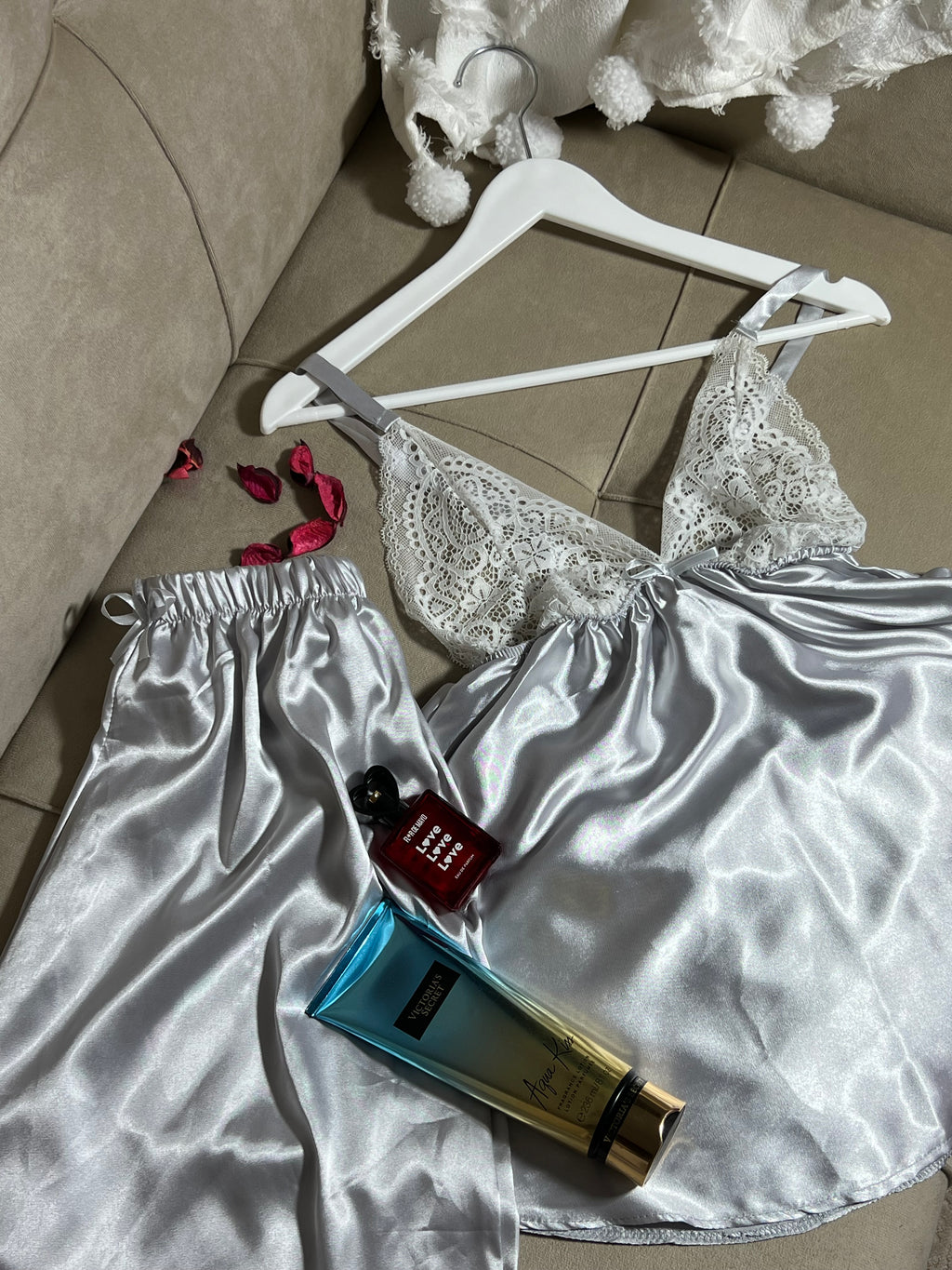 Pyjama satin